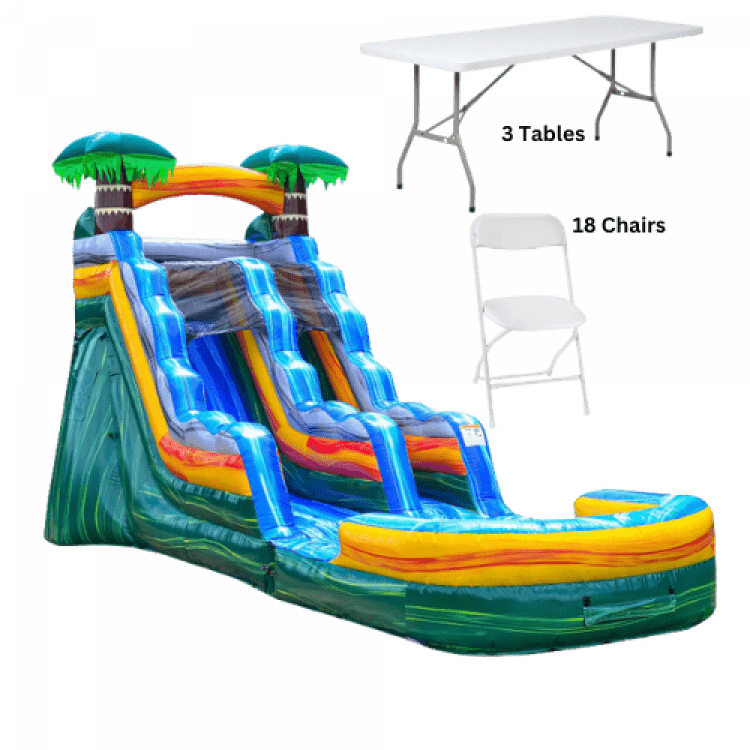 16ft Water Slide Party Package